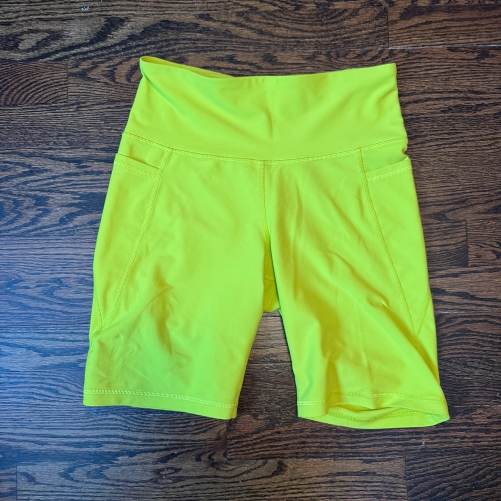 Bright Yellow Women's Shorts